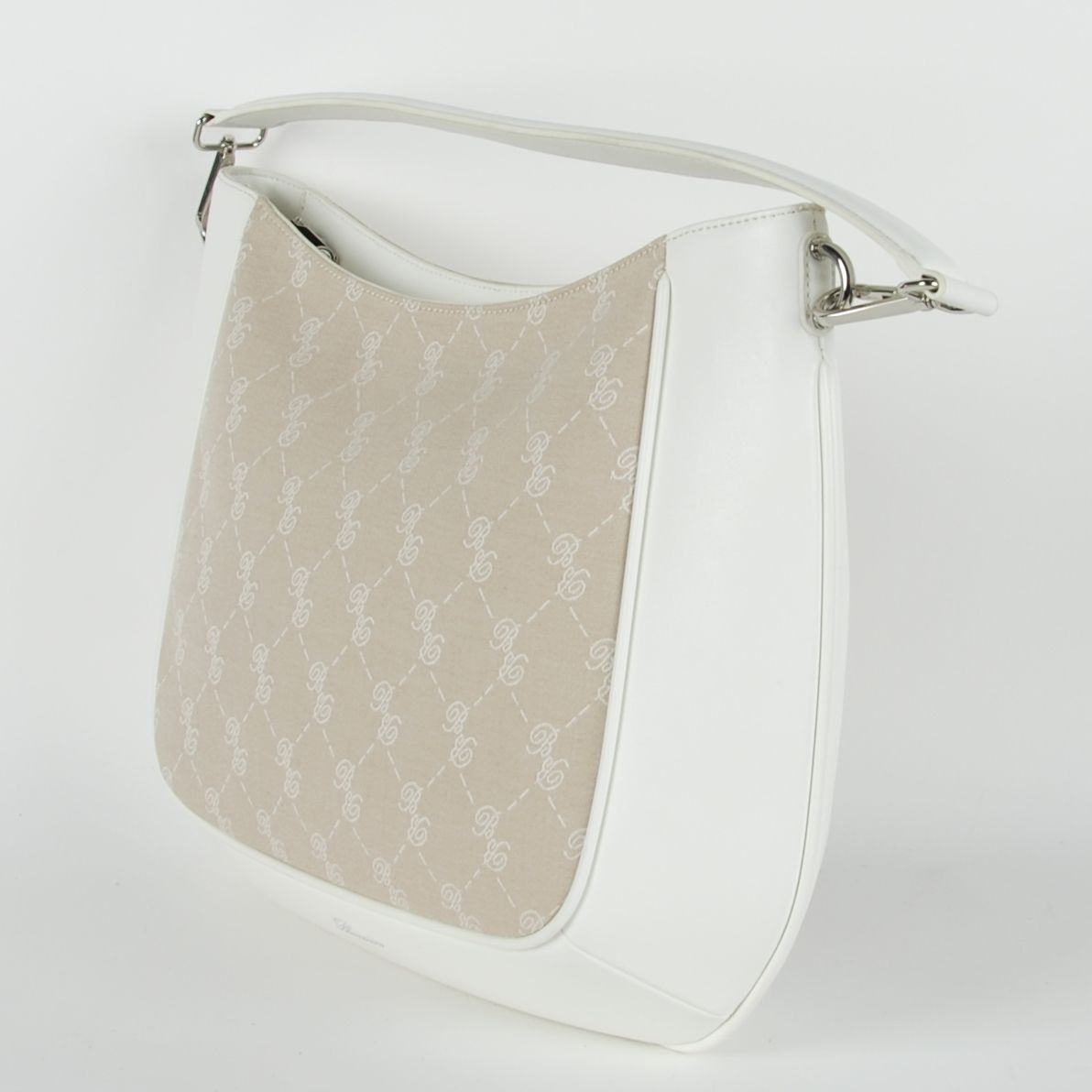 Blumarine White Cotton Women Crossbody Bag