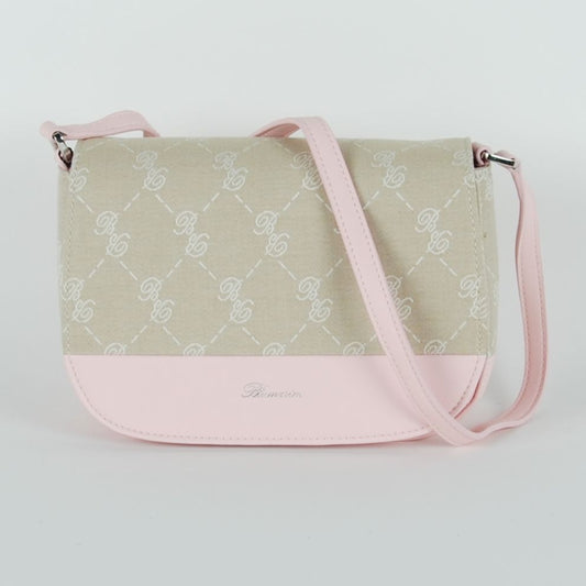 Blumarine Pink Cotton Women Crossbody Bag