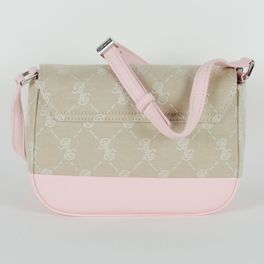 Blumarine Pink Cotton Women Crossbody Bag