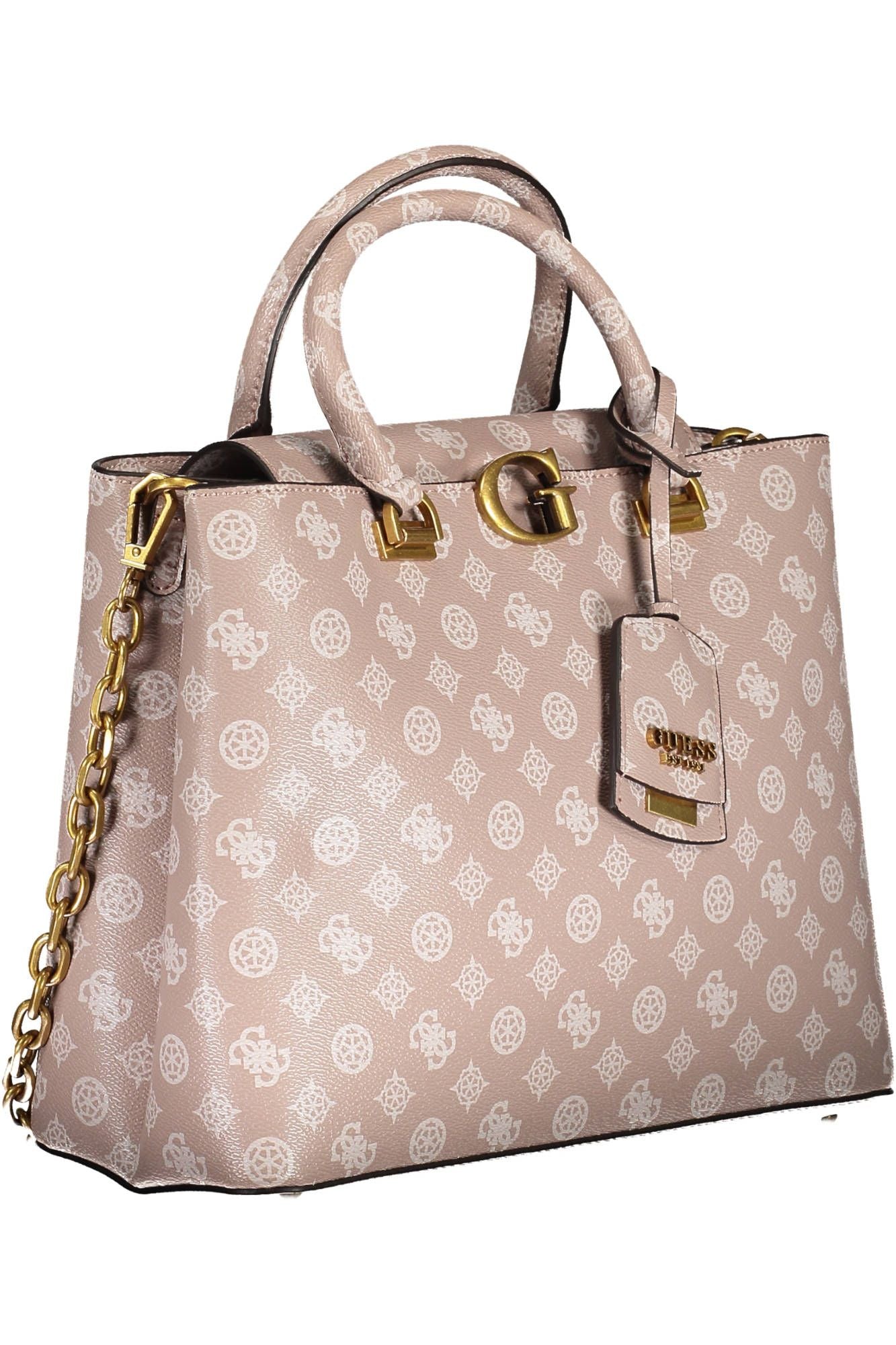 Guess Jeans Pink Polyethylene Women Handbag