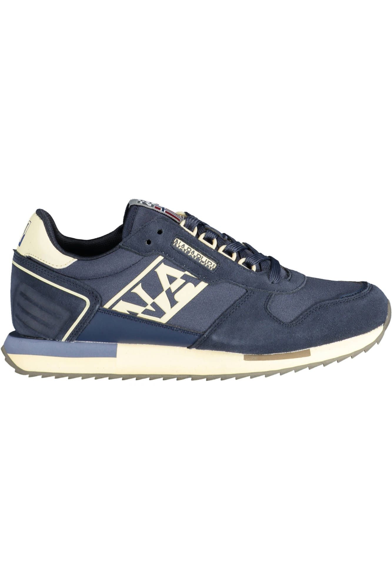 Napapijri Blue Leather Men Sneaker