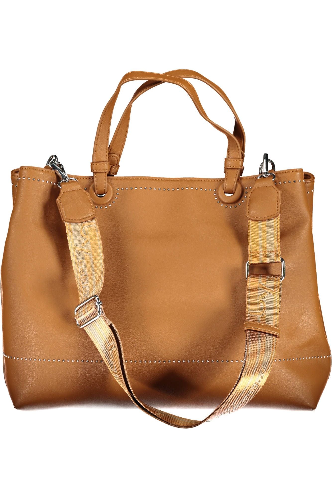 BYBLOS Brown Polyethylene Women Handbag