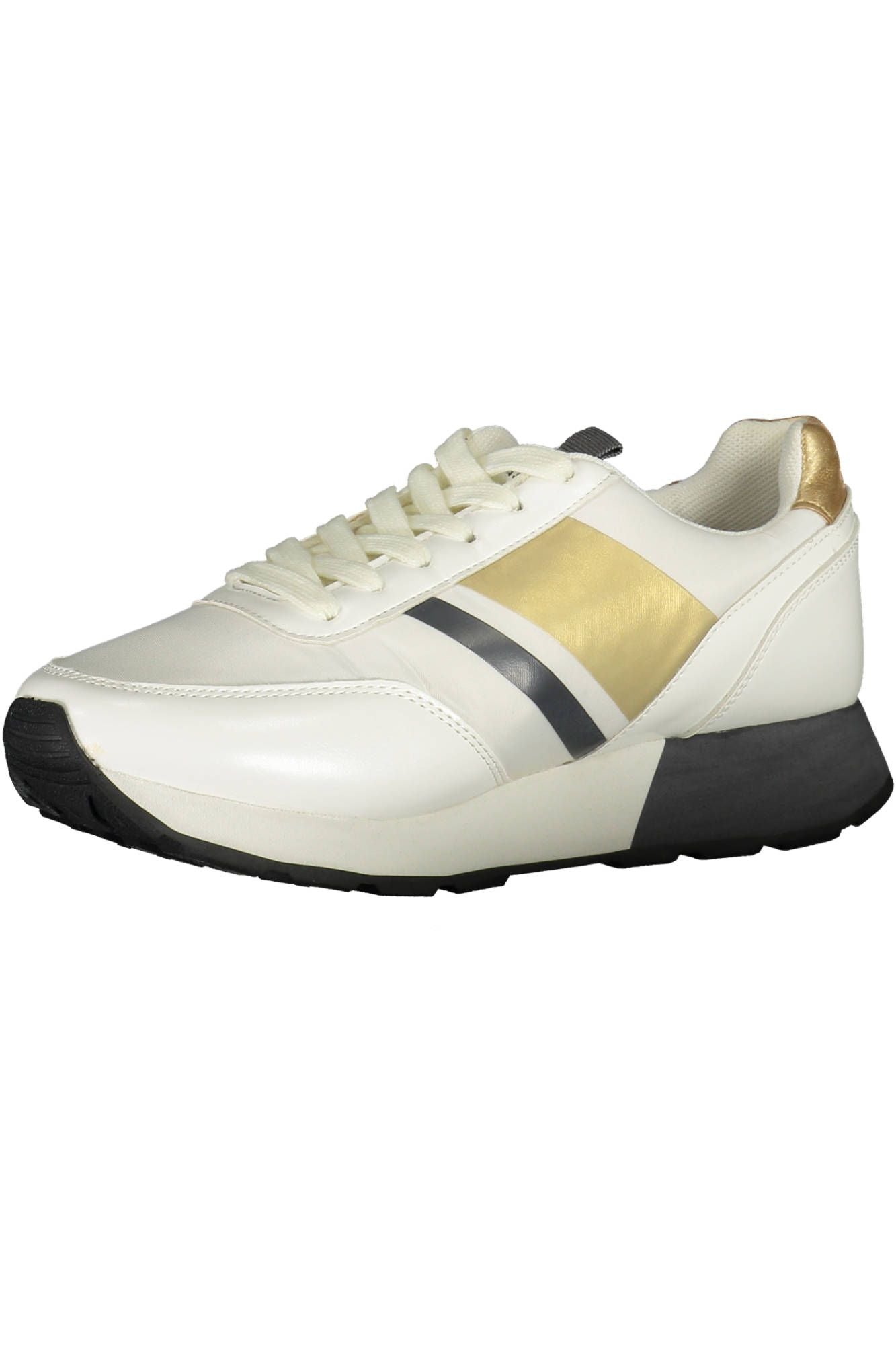 U.S. POLO ASSN. White Polyester Women Sneaker