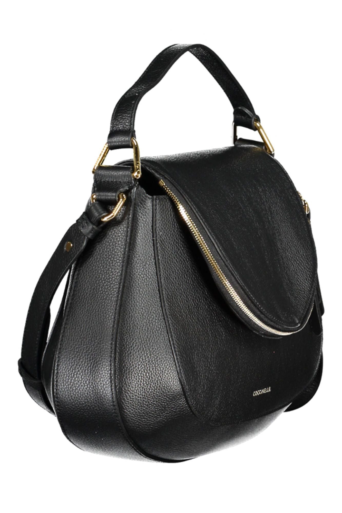 Coccinelle Black Leather Women Handbag