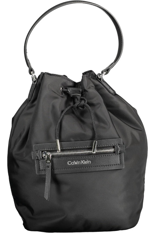 Calvin Klein Black Polyester Women Handbag