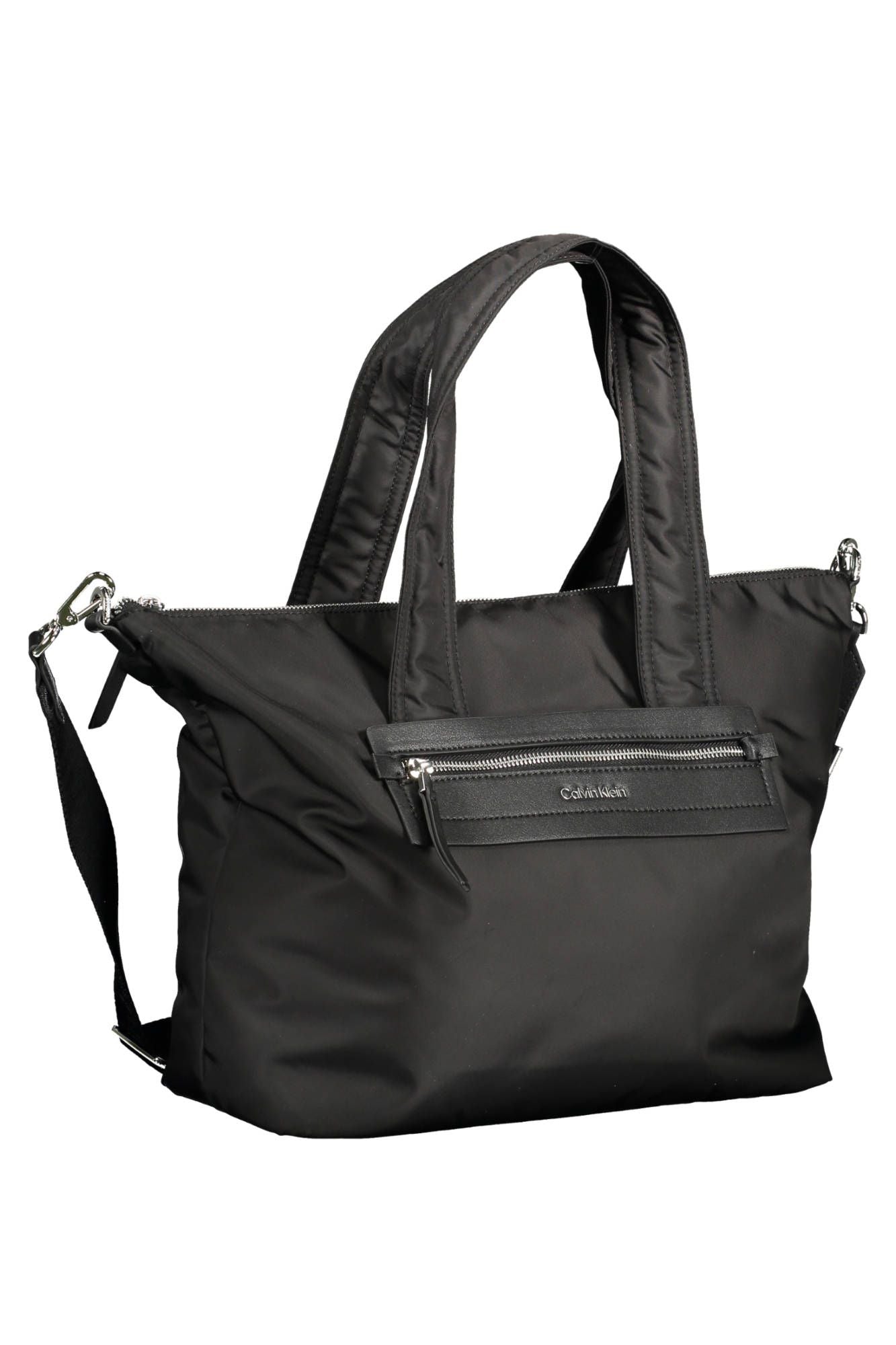 Calvin Klein Black Polyester Women Handbag