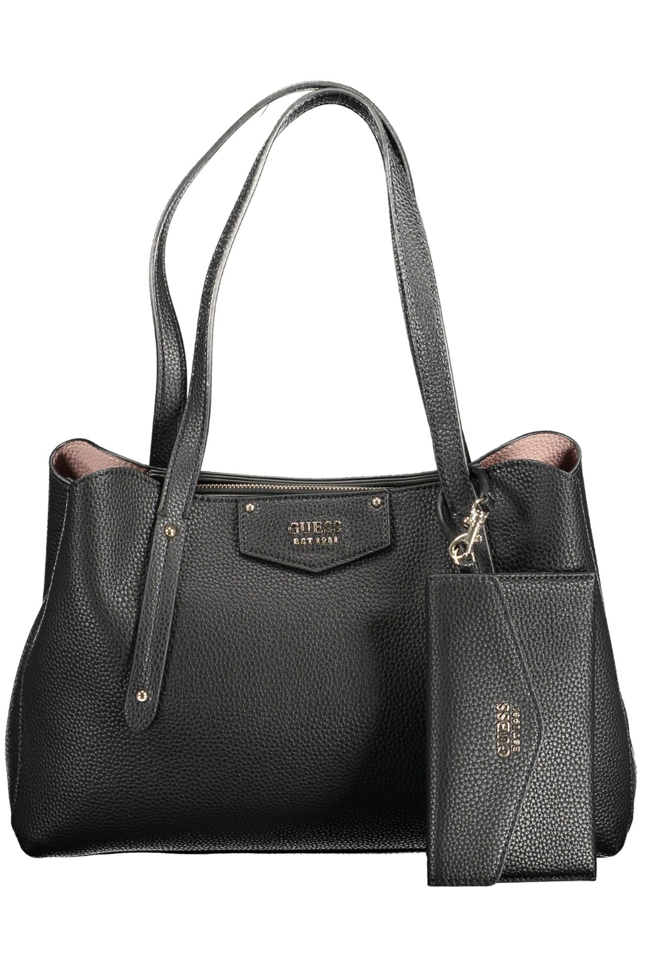 Guess Jeans Black Polyethylene Women Handbag