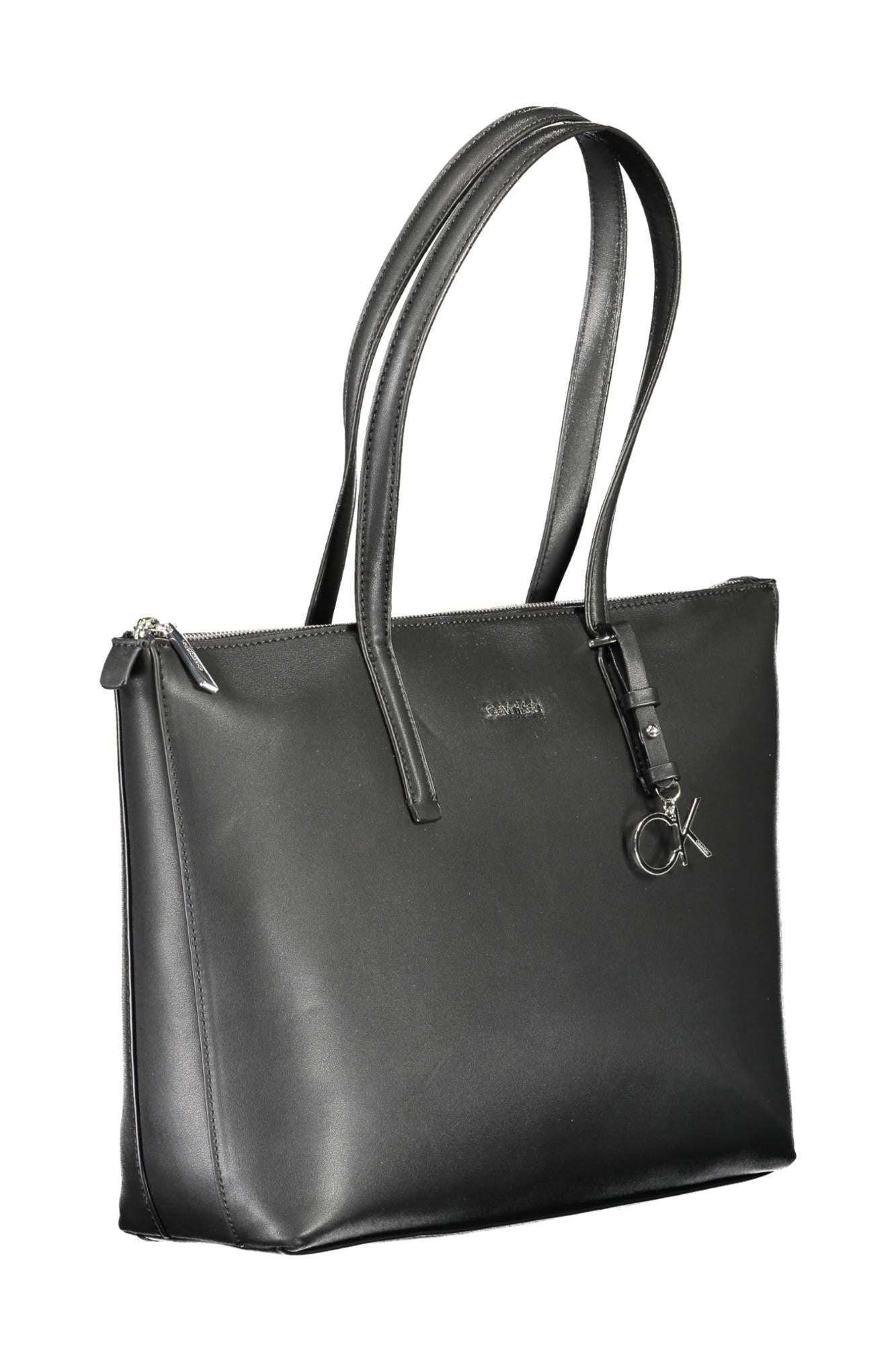 Calvin Klein Black Polyester Women Handbag