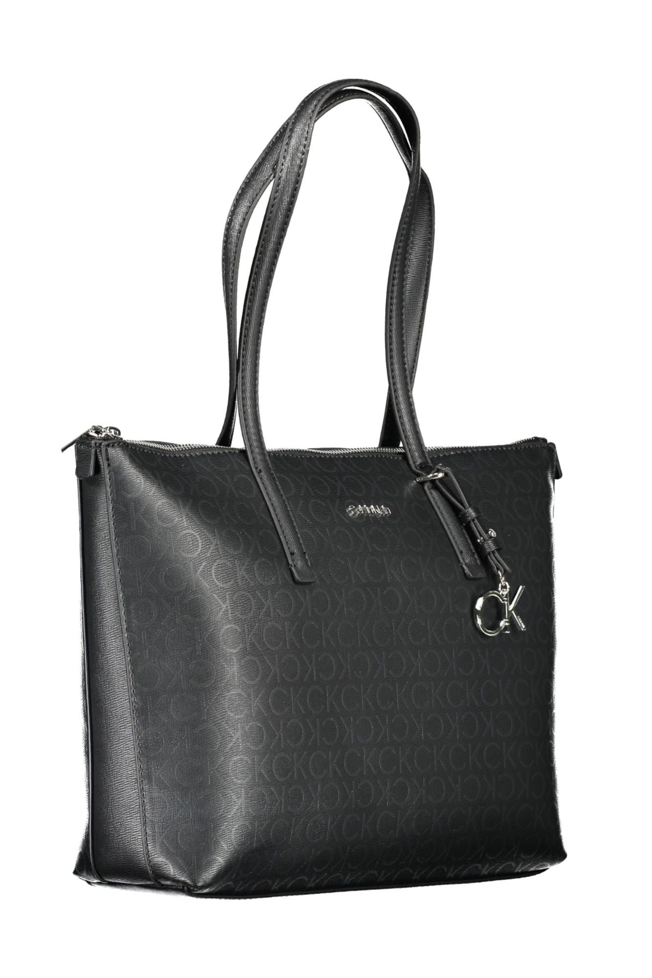 Calvin Klein Black Polyester Women Handbag