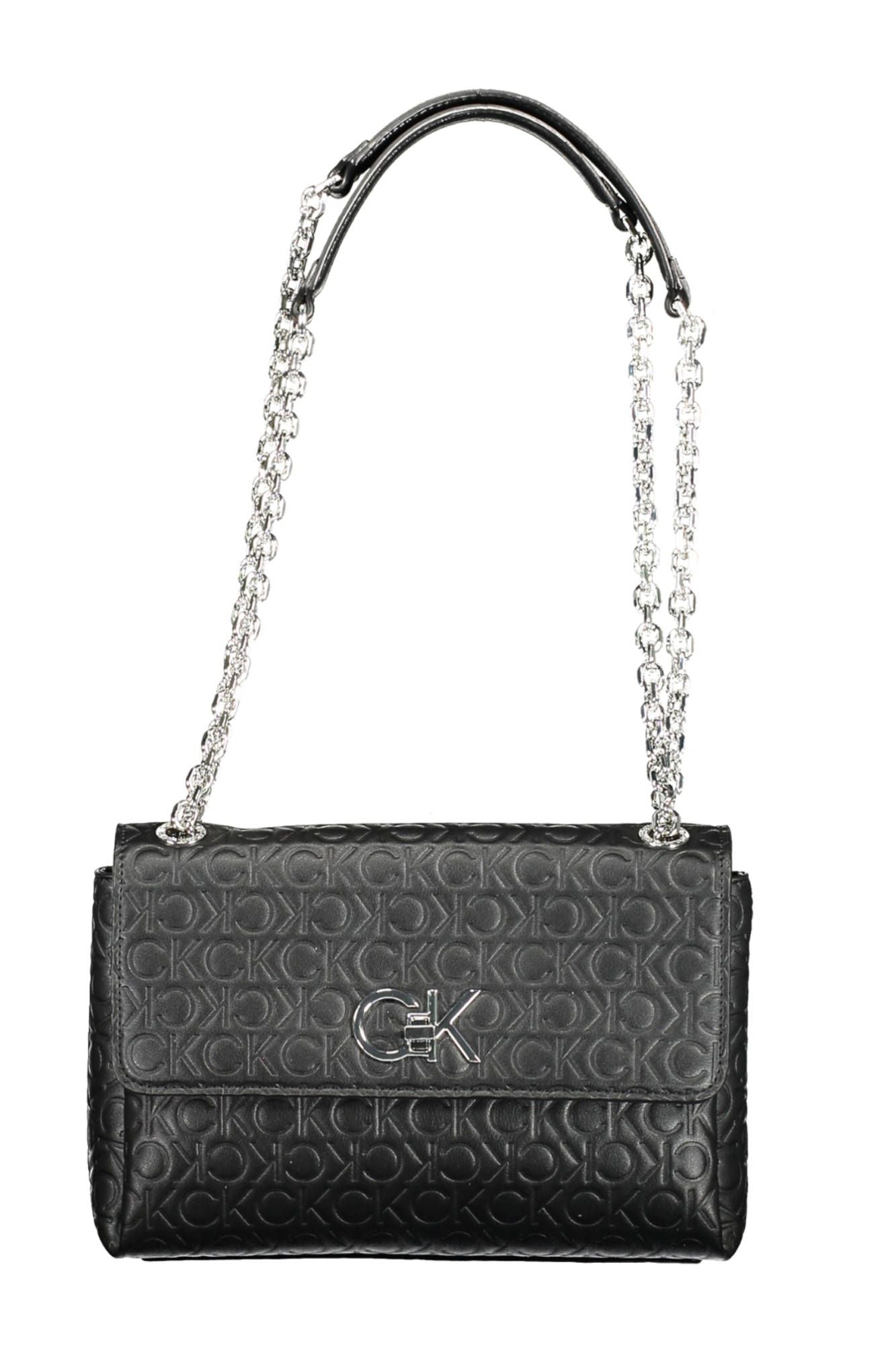 Calvin Klein Black Polyester Women Handbag