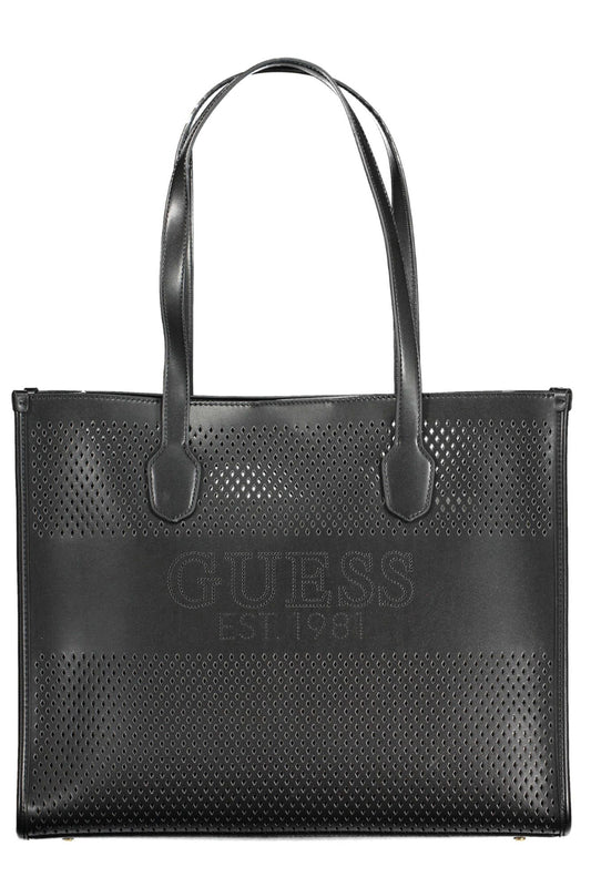 Guess Jeans Black Polyethylene Women Handbag