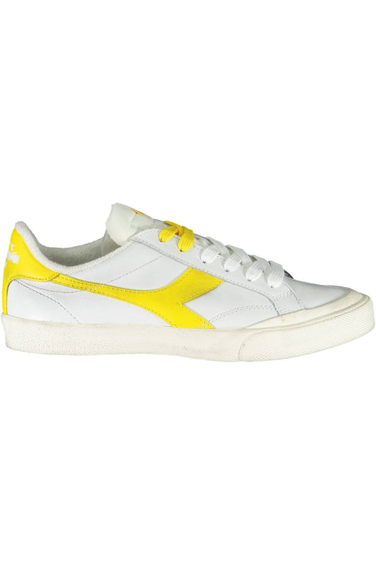 Diadora White Leather Women Sneaker