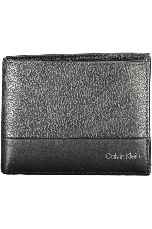 Calvin Klein Black Leather Men Wallet