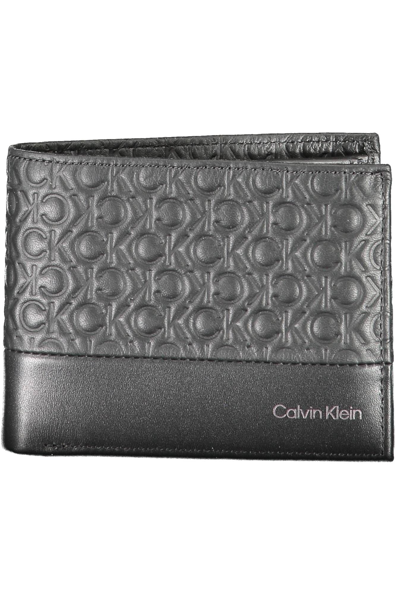 Calvin Klein Black Leather Men Wallet