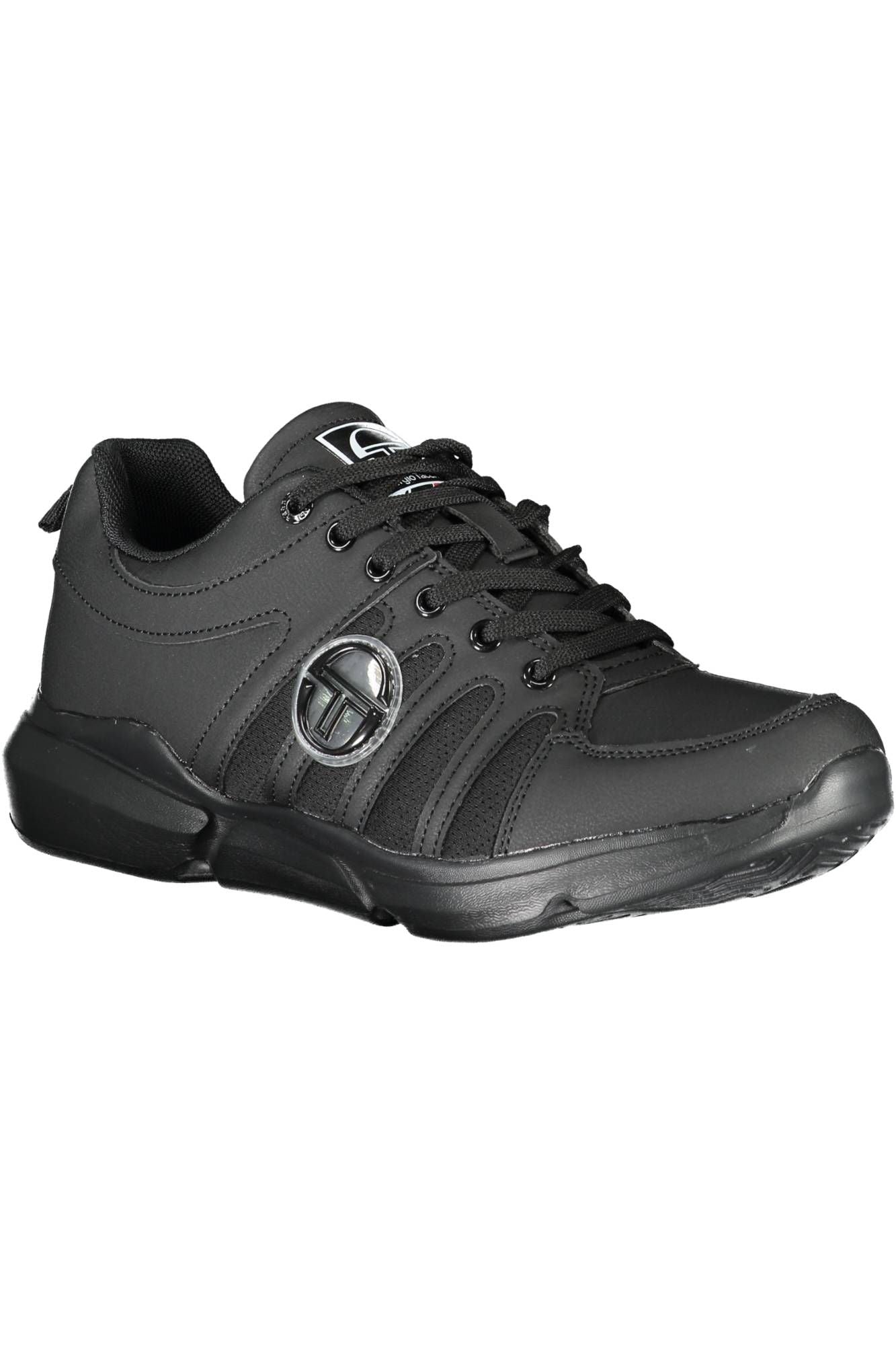 Sergio Tacchini Black Polyester Men Sneaker