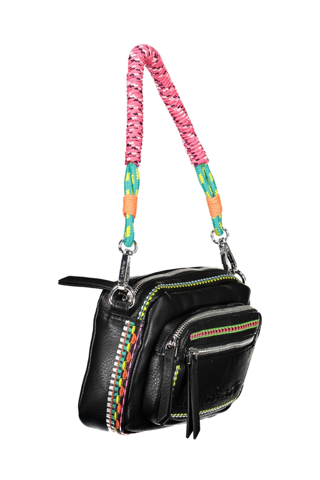 Desigual Black Polyethylene Women Handbag