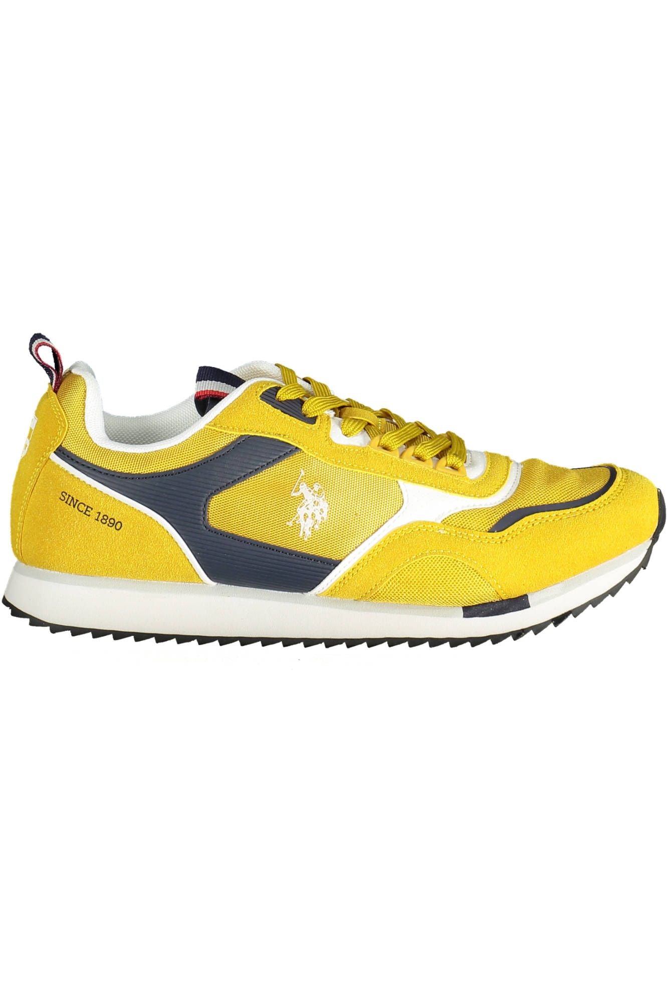 U.S. POLO ASSN. Yellow Polyester Men Sneaker