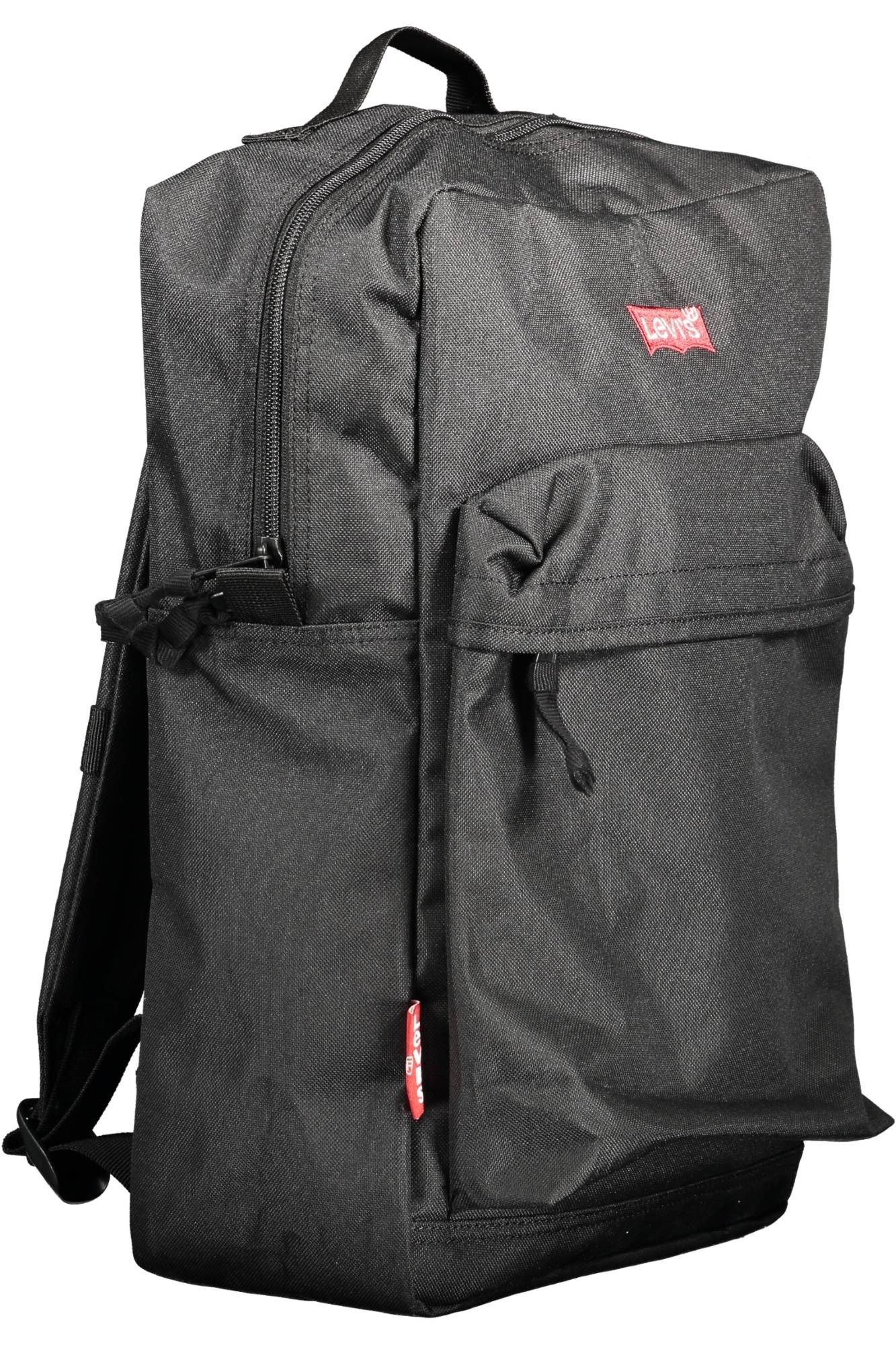 Levi's Black Polyester Men Backpack