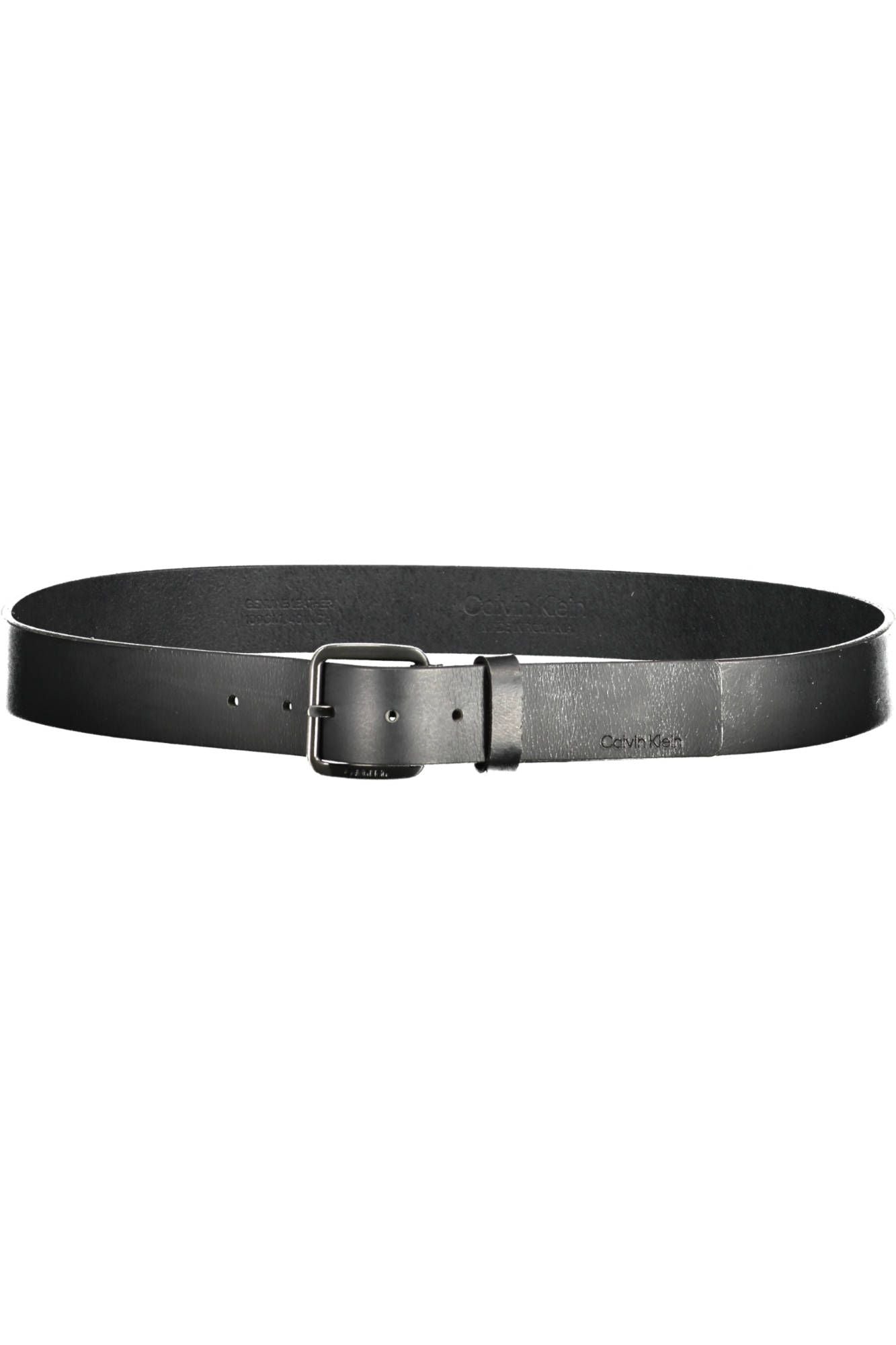 Calvin Klein Black Leather Men Belt