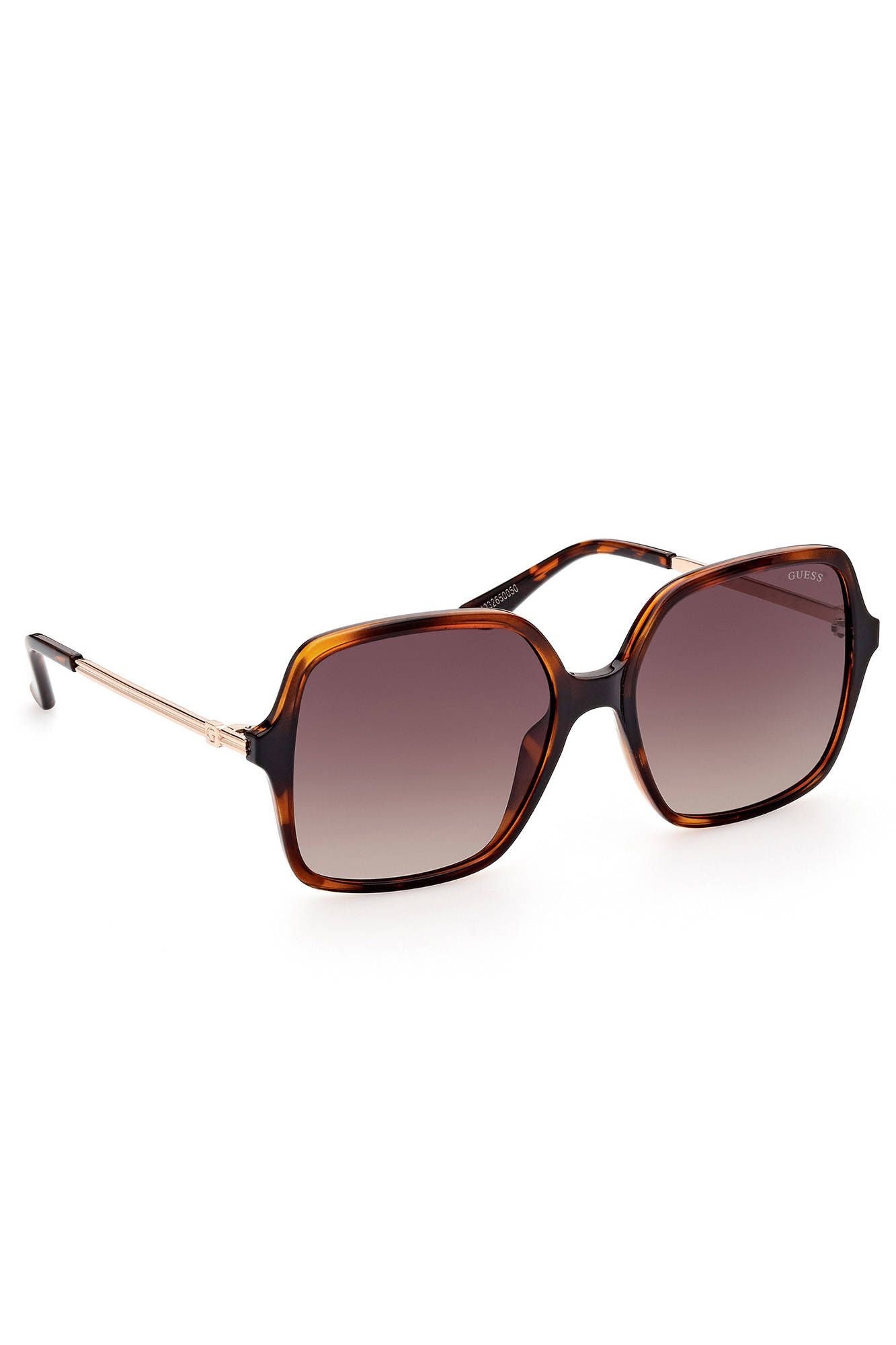 Guess Jeans Brown Injected Women Sunglass