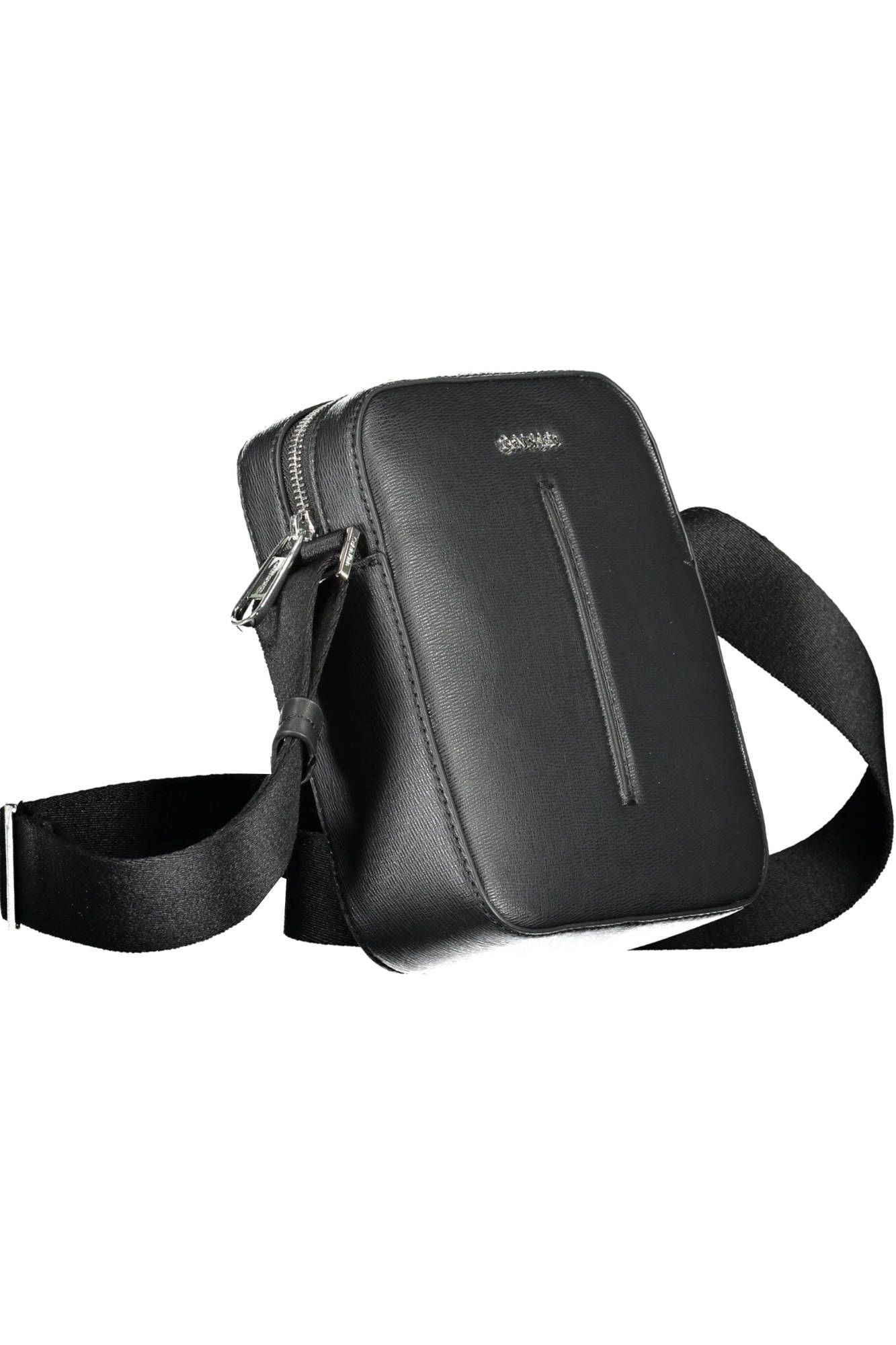 Calvin Klein Black Polyester Men Shoulder Bag