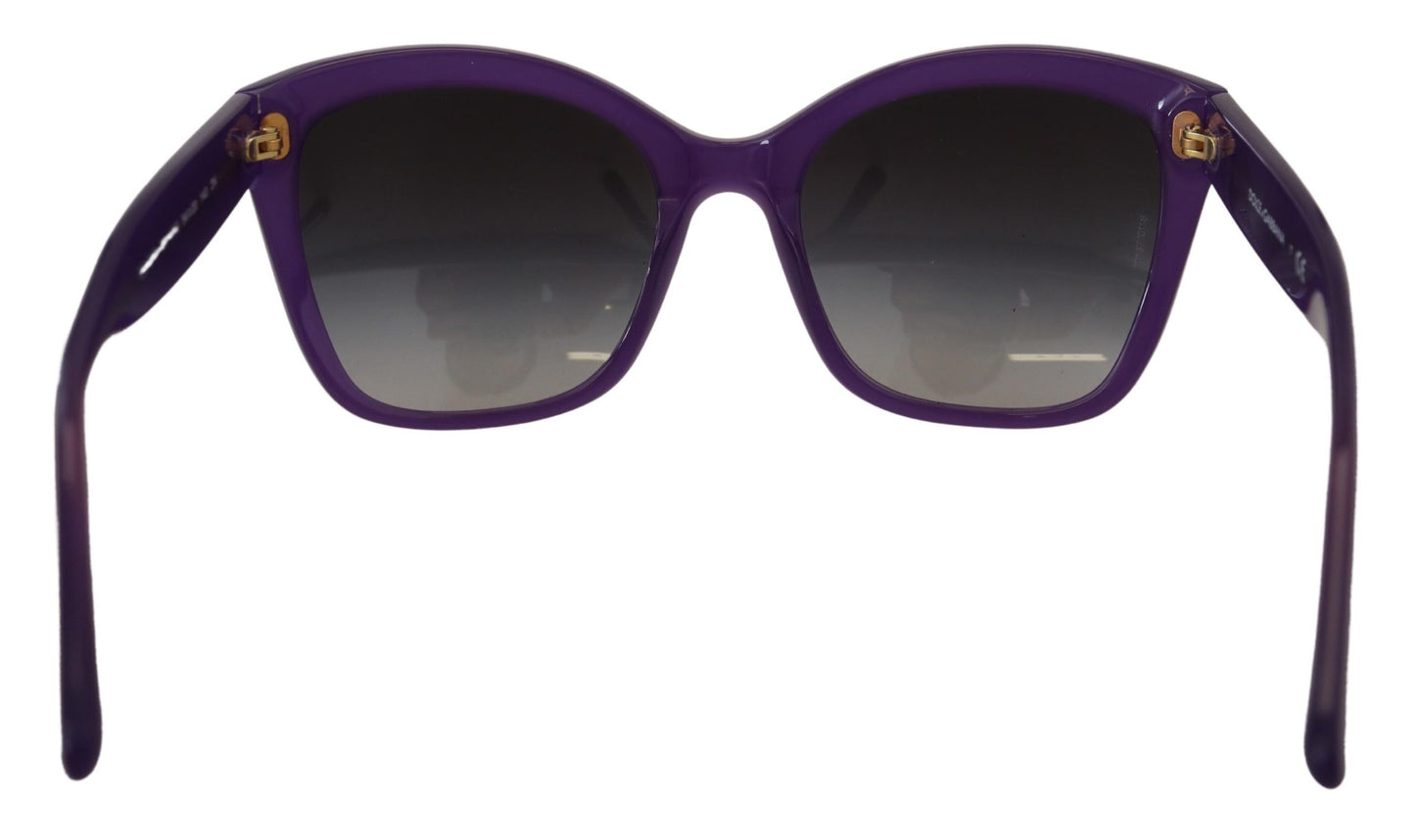 Dolce & Gabbana Elegant Purple Gradient Lens Sunglasses