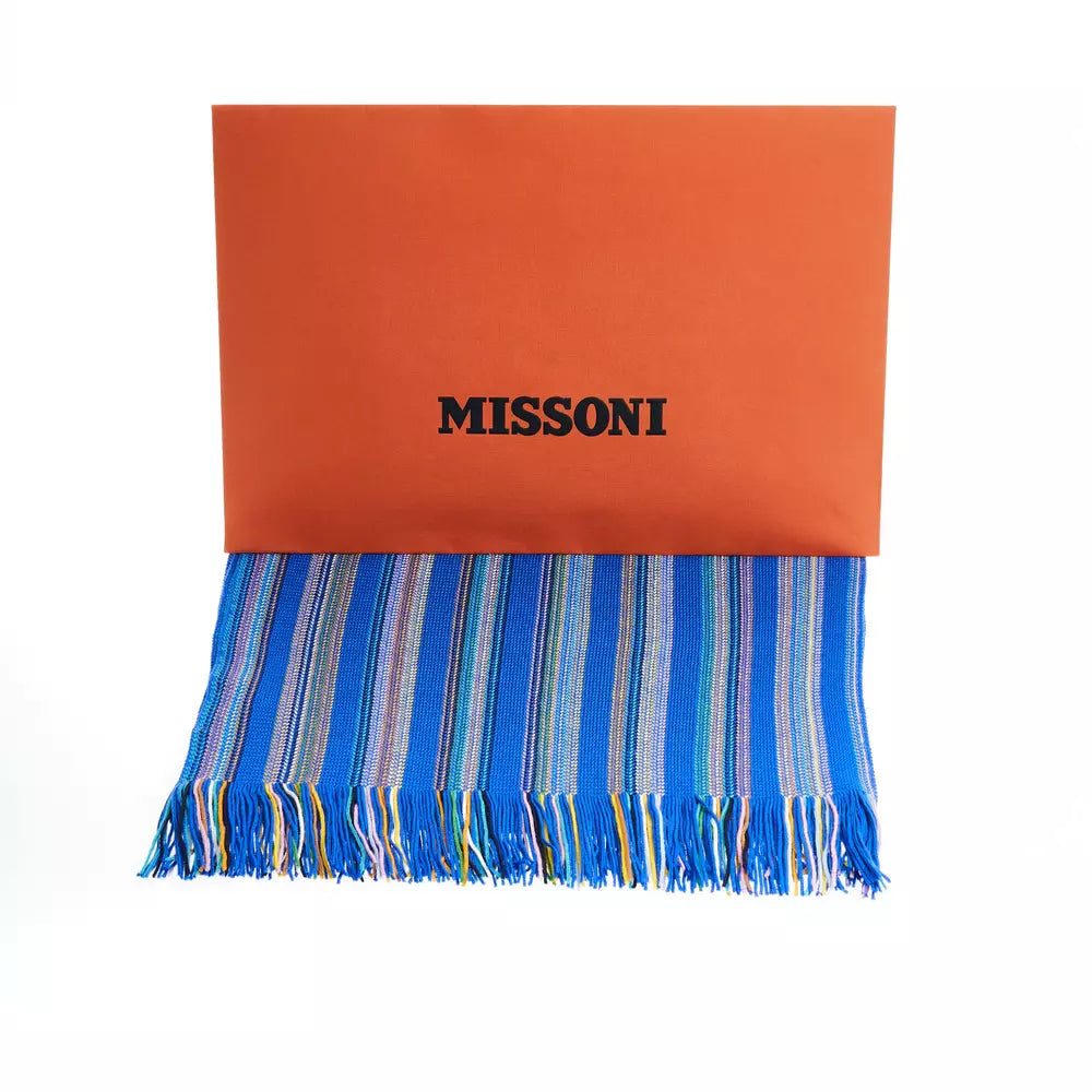 Missoni Multicolor Wool Men Scarf