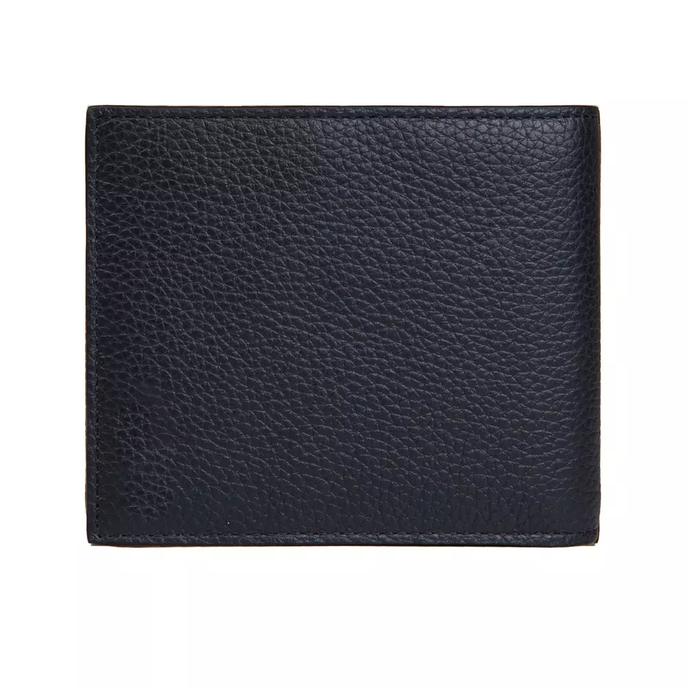 Neil Barrett Blue Leather Men's Wallet