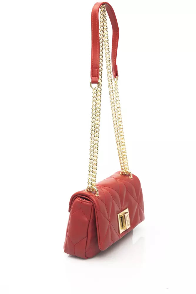 Baldinini Trend Red Polyethylene Women Shoulder Bag