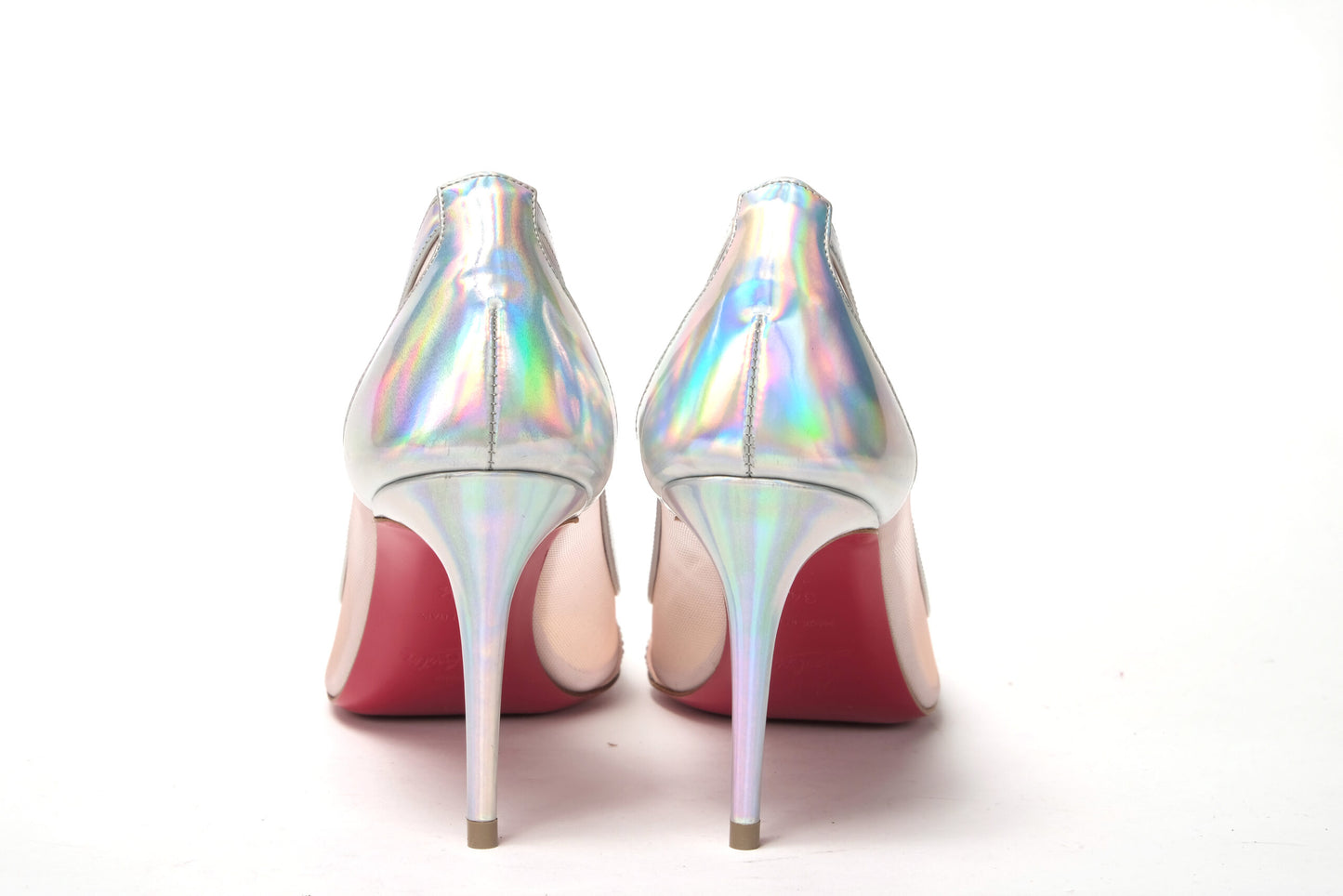 Christian Louboutin Version Rose Embellished High Heels Pumps