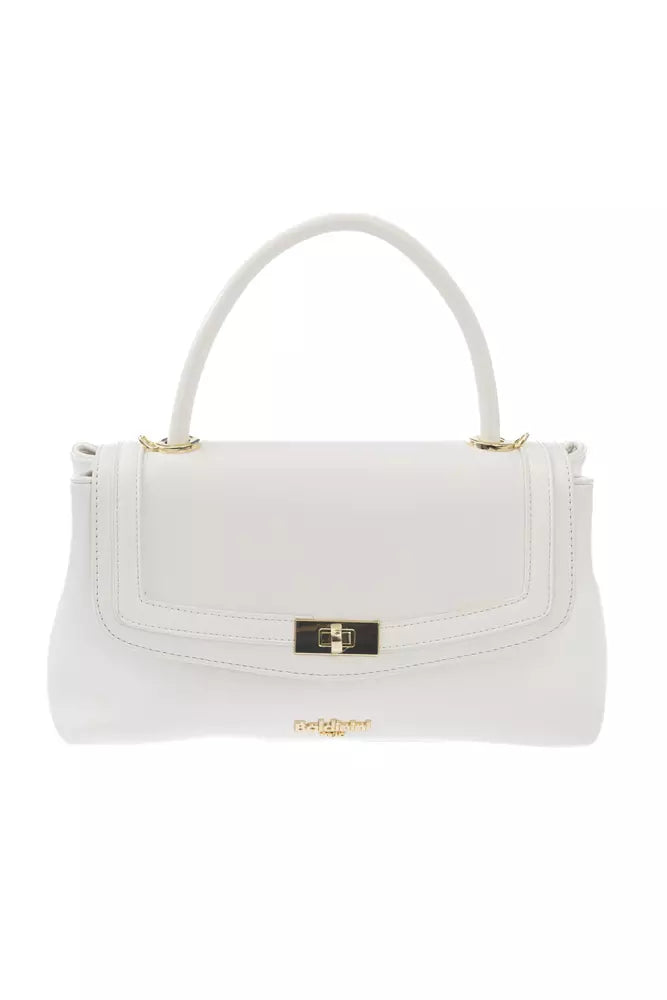 Baldinini Trend White Polyethylene Women Crossbody Bag