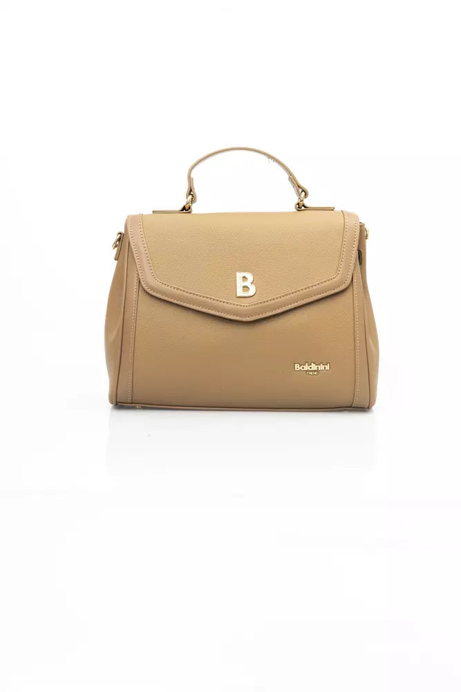 Baldinini Trend Beige Polyethylene Women Handbag