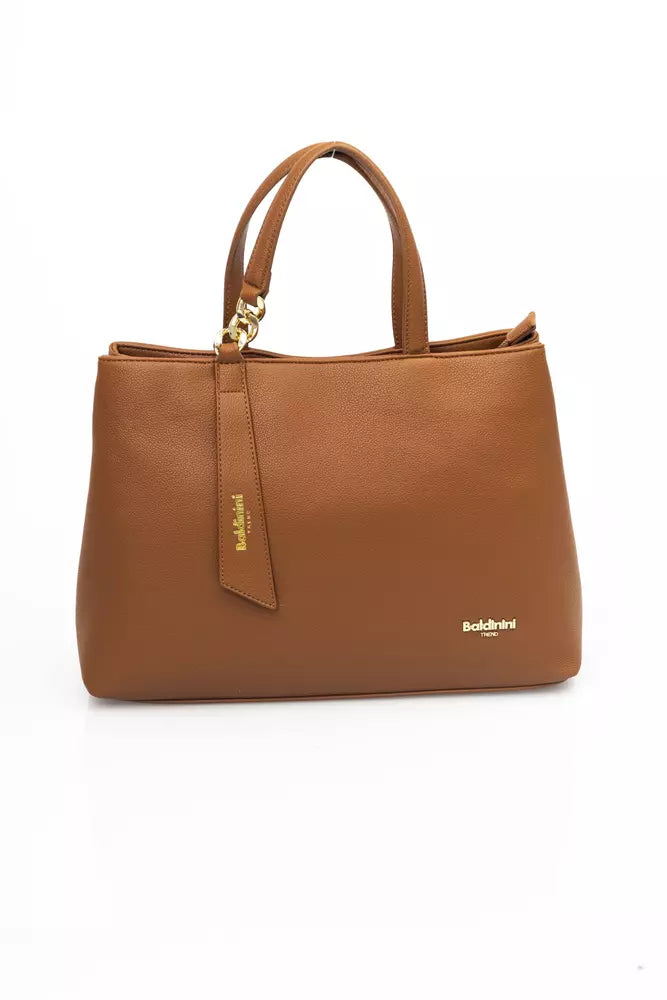 Baldinini Trend Brown Polyethylene Women Handbag