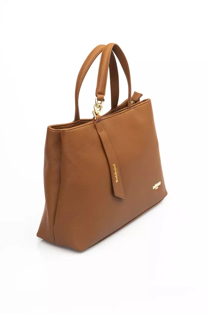 Baldinini Trend Brown Polyethylene Women Handbag