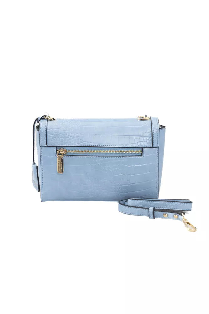 Baldinini Trend Light Blue Polyurethane Women Crossbody