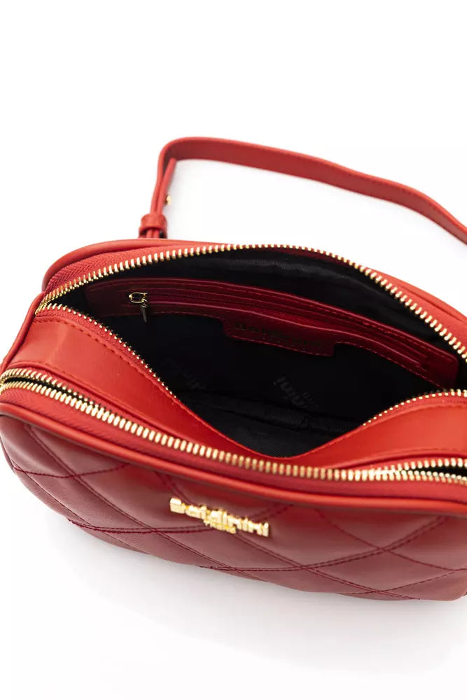 Baldinini Trend Red Polyethylene Women Shoulder Bag