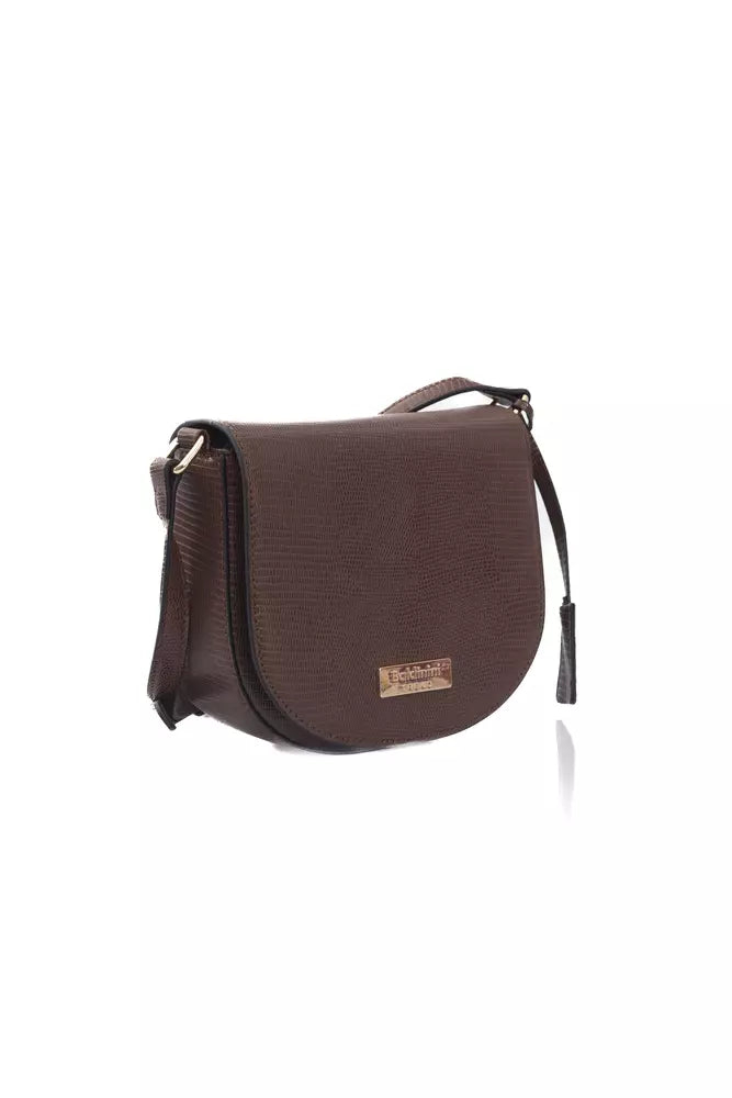 Baldinini Trend Brown Polyurethane Women Crossbody Bag