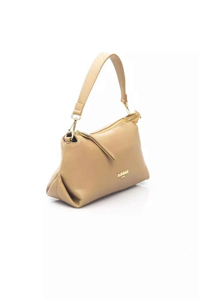 Baldinini Trend Beige Polyethylene Women Handbag