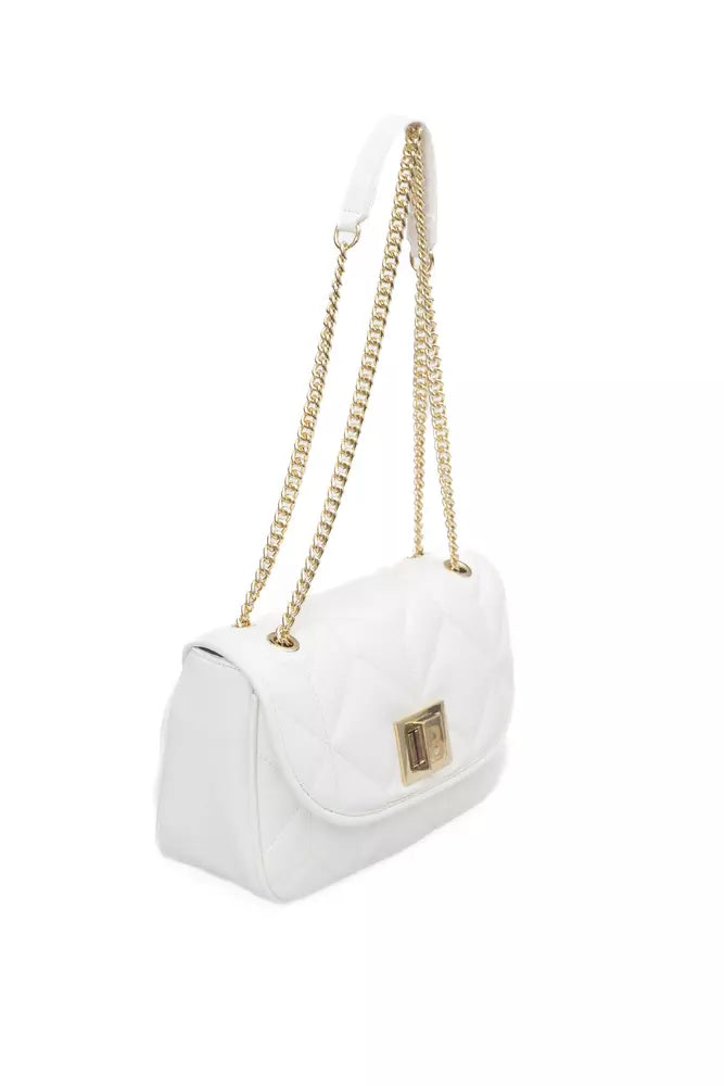 Baldinini Trend White Polyethylene Women Shoulder Bag