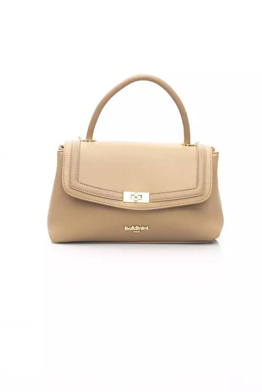 Baldinini Trend Beige Polyethylene Women Handbag