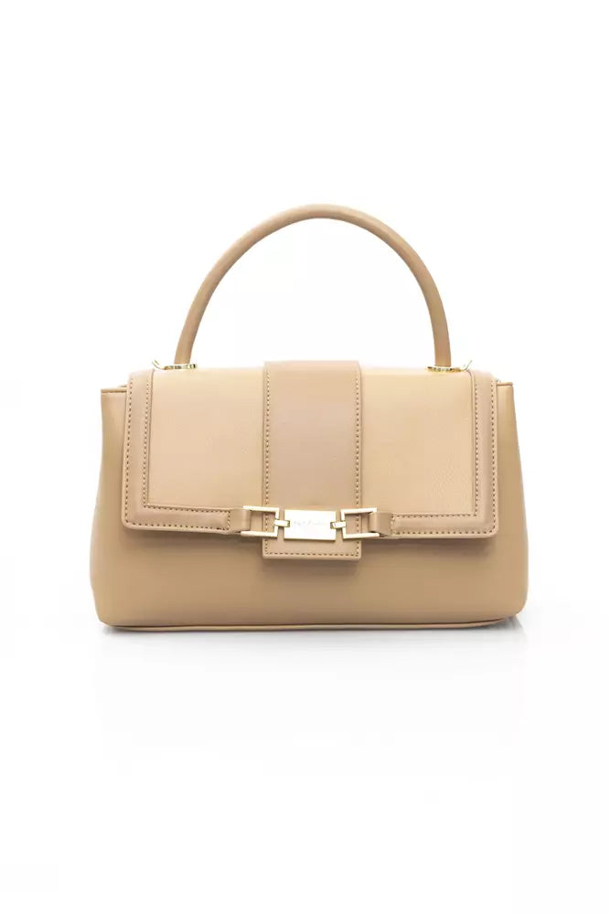 Baldinini Trend Beige Polyethylene Women Handbag