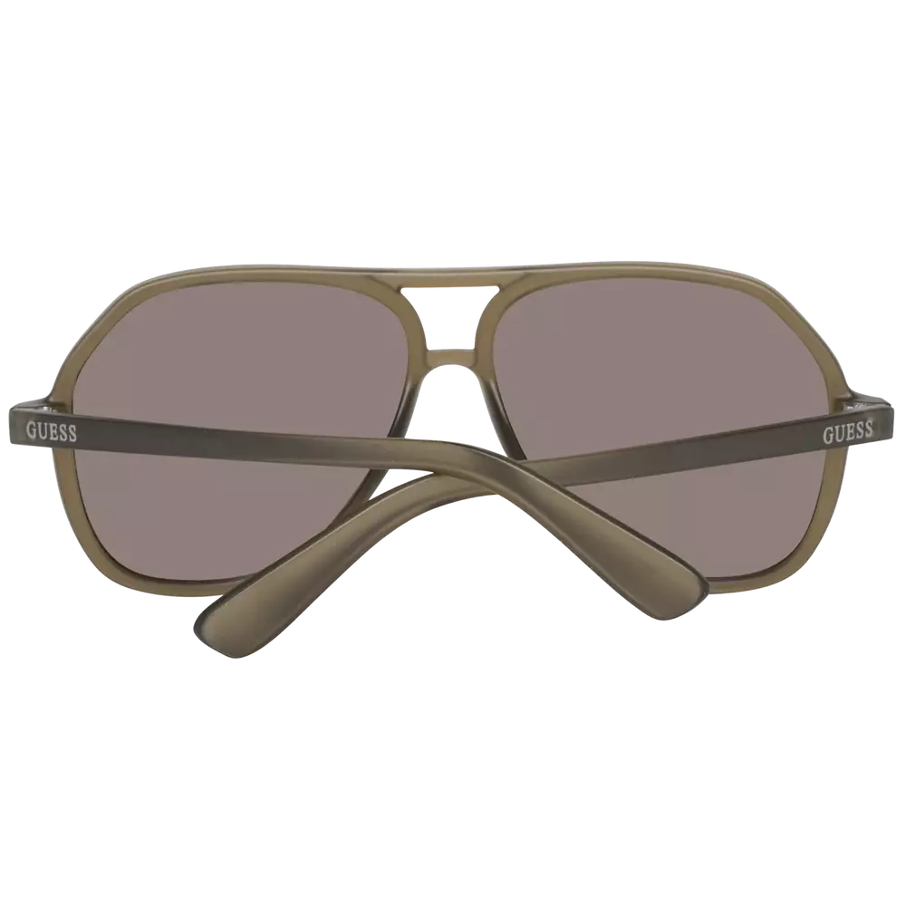 Guess Brown Men Sunglasses