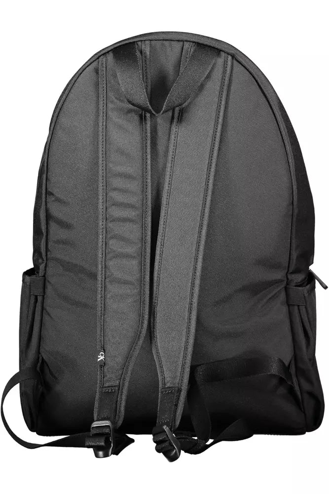 Calvin Klein Black Polyester Men Backpack