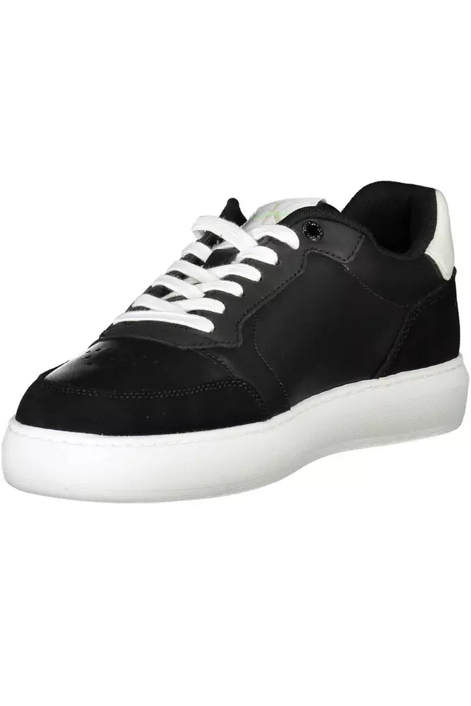 Calvin Klein Black Polyester Men Sneaker