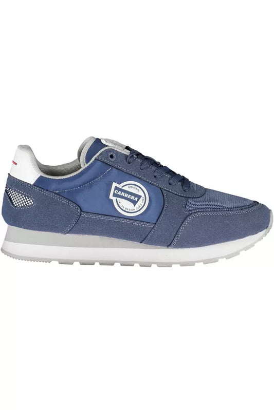 Carrera Blue Eco Leather Men Sneaker