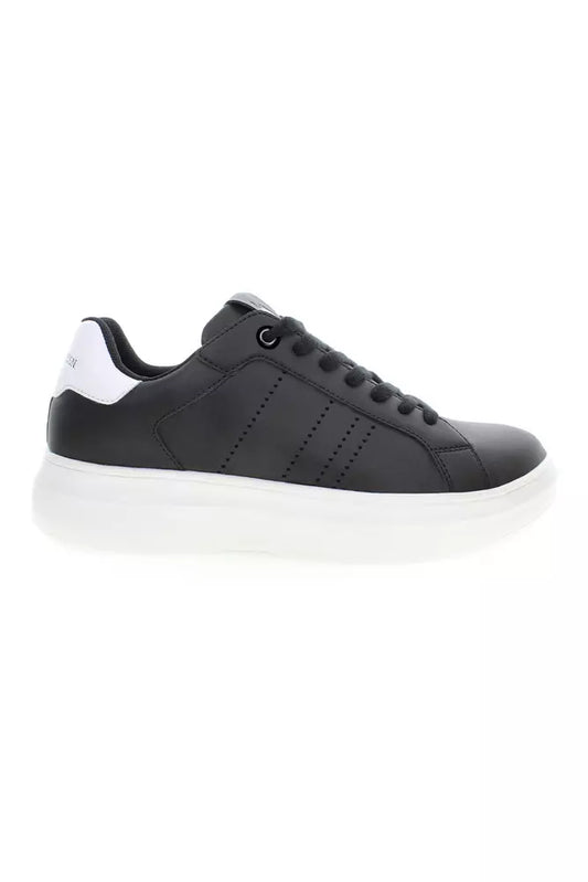 U.S. POLO ASSN. Black Polyester Men Sneaker