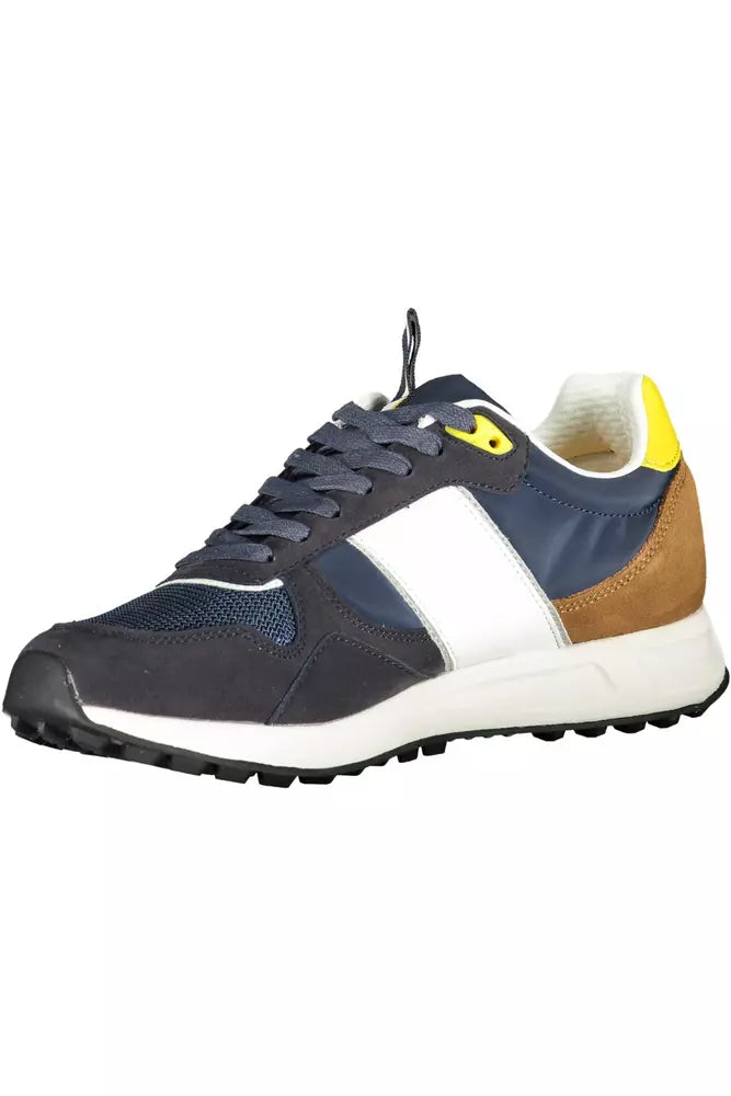 U.S. POLO ASSN. Blue Polyester Men Sneaker