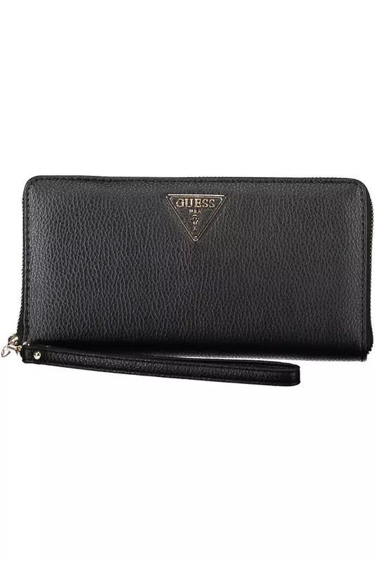 Guess Jeans Black Polyethylene Women Wallet