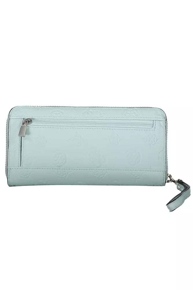 Guess Jeans Light Blue Polyethylene Women Wallet