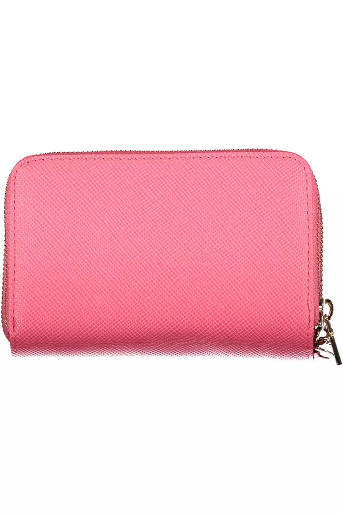 Guess Jeans Pink Polyethylene Women Wallet